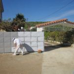 χρωματισμός γκαραζόπορτας κατοικίας